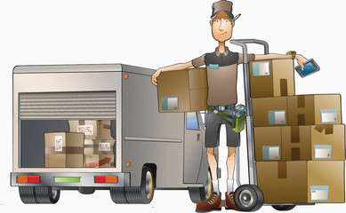 快遞物流配送 現(xiàn)代供應(yīng)鏈中的關(guān)鍵一環(huán)與數(shù)字化表達(dá)